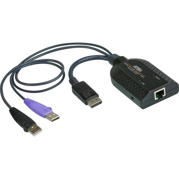 ATEN USB-DisplayPort-Virtual-Media-KVM-Adapter KA7169 1 ATEN USB-DisplayPort-Virtual-Media-KVM-Adapter KA7169