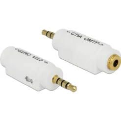 DeLOCK Adapter 3,5mm Klinkenstecker > 3,5mm Buchse
