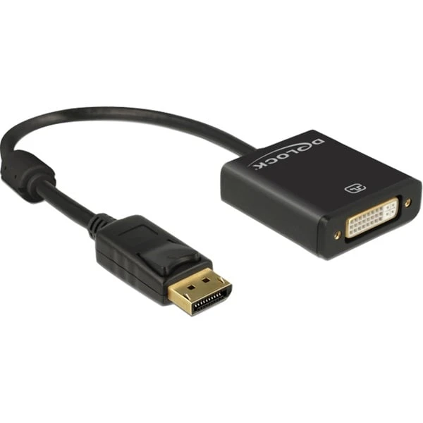 DeLOCK Adapter DisplayPort 1.2 > DVI Buchse 4K 1 DeLOCK Adapter DisplayPort 1.2 > DVI Buchse 4K