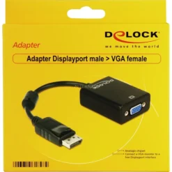 DeLOCK Adapter Displayport Stecker > VGA Buchse 5 DeLOCK Adapter Displayport Stecker > VGA Buchse -Alternate Verkaufs-Shop DeLOCK Adapter Displayport Stecker VGA Buchse@@vkz 52 3