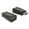 DeLOCK Adapter HDMI-A Stecker > VGA Buchse Mit Audio