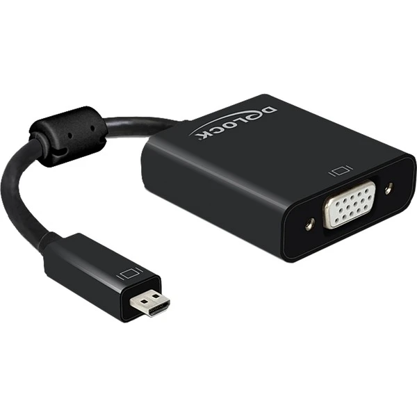 DeLOCK Adapter HDMI Micro-VGA St-Bu 1 DeLOCK Adapter HDMI Micro-VGA St-Bu