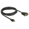 DeLOCK Adapterkabel HDMI > DVI 24+1 Bidirektional