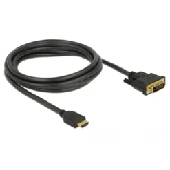 DeLOCK Adapterkabel HDMI > DVI 24+1 Bidirektional