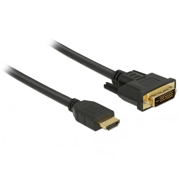 DeLOCK Adapterkabel HDMI > DVI 24+1 Bidirektional 2 DeLOCK Adapterkabel HDMI > DVI 24+1 Bidirektional – Bild 2