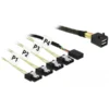 DeLOCK Adapterkabel Mini SAS HD SFF-8643 > 4x SATA 7Pin