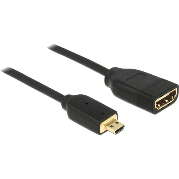 DeLOCK Adapterkabel Micro HDMI - HDMI 4K 1 DeLOCK Adapterkabel Micro HDMI - HDMI 4K