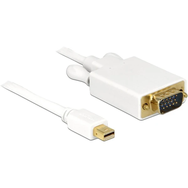 DeLOCK Adapterkabel Mini-DisplayPort Stecker > VGA 15Pin Stecker 1 DeLOCK Adapterkabel Mini-DisplayPort Stecker > VGA 15Pin Stecker