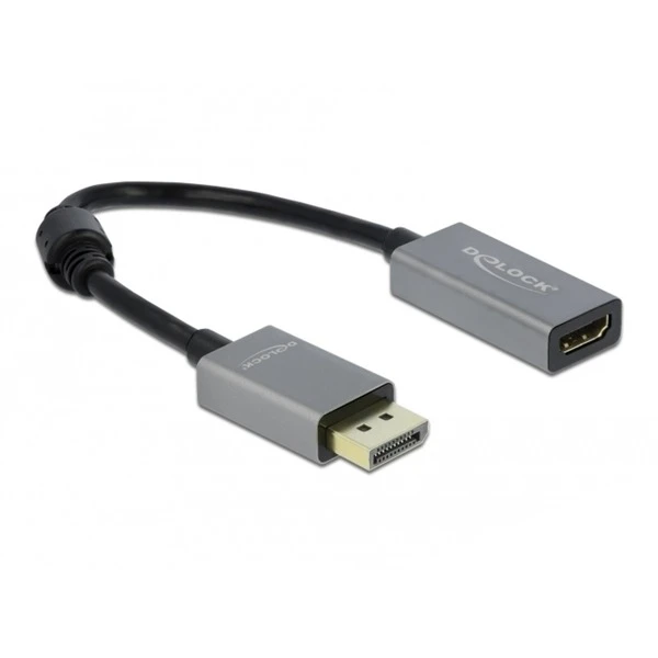 DeLOCK Aktiver Adapter Displayport 1.4 > HDMI Buchse 4K 60Hz