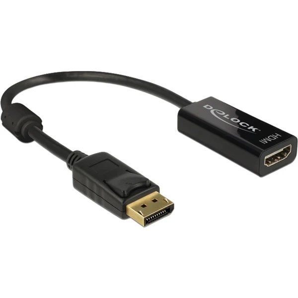 DeLOCK DisplayPort 1.2 St > HDMI Bu 4K, Adapter 1 DeLOCK DisplayPort 1.2 St > HDMI Bu 4K, Adapter