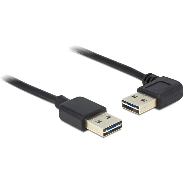 DeLOCK EASY-USB 2.0 Kabel, USB-A Stecker > USB-A Stecker 90° 1 DeLOCK EASY-USB 2.0 Kabel, USB-A Stecker > USB-A Stecker 90°
