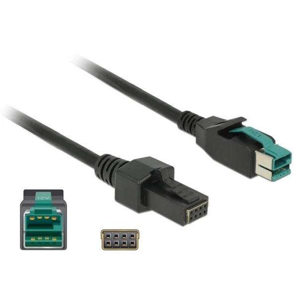 DeLOCK Kabel PoweredUSB 12V (Stecker) > 2x4 Pin (Stecker) 3 DeLOCK Kabel PoweredUSB 12V (Stecker) > 2x4 Pin (Stecker) – Bild 3