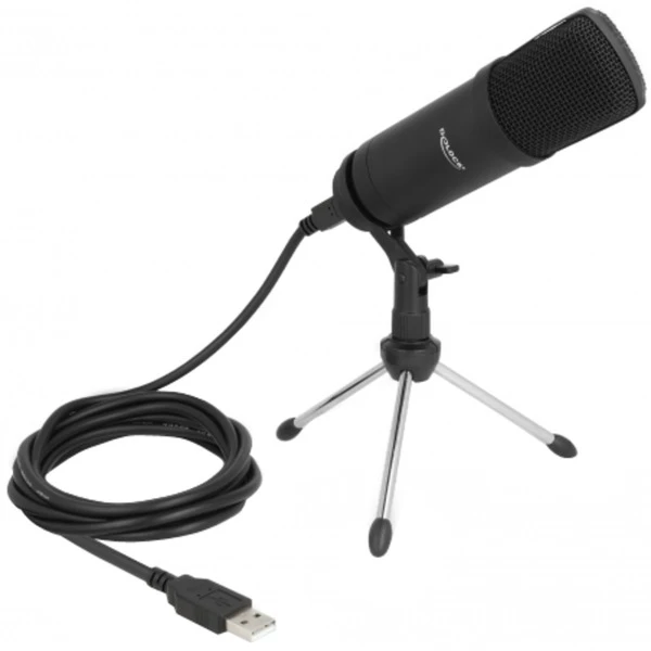 DeLOCK Professionelles USB Kondensator Mikrofon 1 DeLOCK Professionelles USB Kondensator Mikrofon