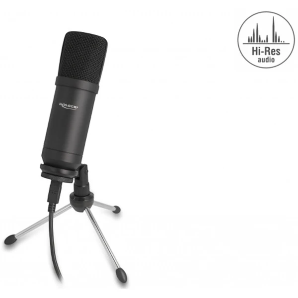 DeLOCK Professionelles USB Kondensator Mikrofon 2 DeLOCK Professionelles USB Kondensator Mikrofon – Bild 2