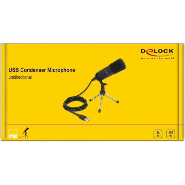 DeLOCK Professionelles USB Kondensator Mikrofon 5 DeLOCK Professionelles USB Kondensator Mikrofon – Bild 5