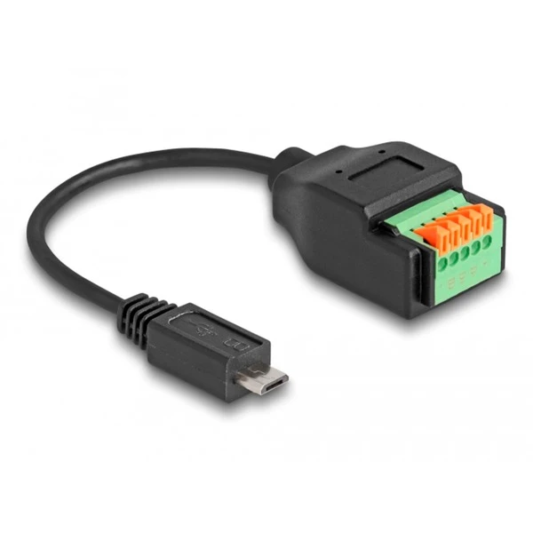 DeLOCK USB 2.0 Adapter, Micro-USB Stecker > 5 Pin Terminalblock – Bild 2