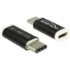 DeLOCK USB 2.0 Adapter, USB-C Stecker > Micro-USB Buchse