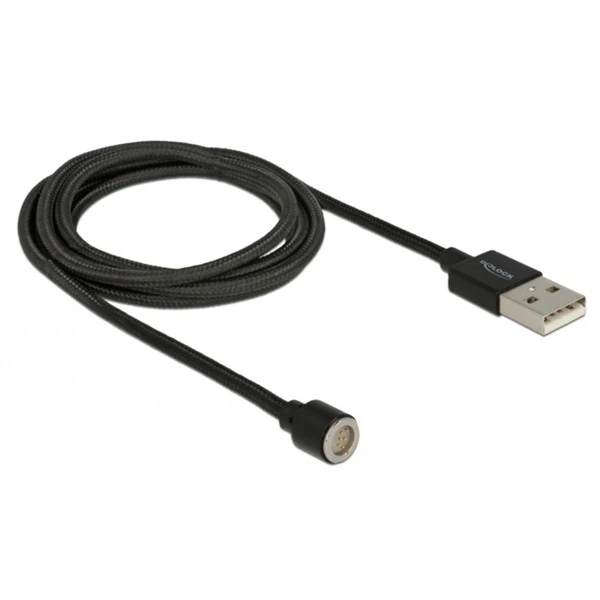 DeLOCK USB 2.0 Magnetisches Daten- Und Ladekabel, USB-A Stecker > Magnetanschluss