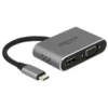 DeLOCK USB 3.2 Gen 1 Adapter, USB-C Stecker > USB-A + USB-C + HDMI + VGA Buchse