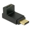 DeLOCK USB 3.2 Gen 2 Adapter, USB-C Stecker > USB-C Buchse 90°