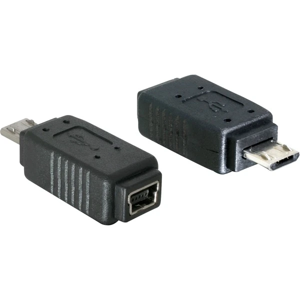 DeLOCK USB Adapter, Micro-USB Stecker > Mini-USB Buchse 1 DeLOCK USB Adapter, Micro-USB Stecker > Mini-USB Buchse