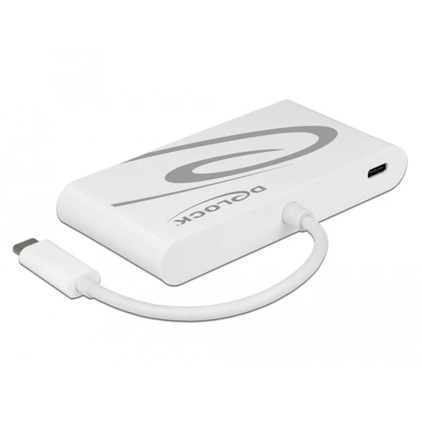 DeLOCK USB Adapter, USB-C Stecker > USB-A + USB-C + HDMI + VGA + RJ-45 Buchse – Bild 2
