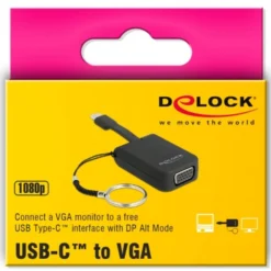 DeLOCK USB Adapter, USB-C Stecker > VGA Buchse -Alternate Verkaufs-Shop DeLOCK USB Adapter USB C Stecker VGA Buchse@@rdua9p30 2