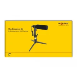 DeLOCK Vlog Shotgun Mikrofon Set -Alternate Verkaufs-Shop DeLOCK Vlog Shotgun Mikrofon Set@@1739554 2