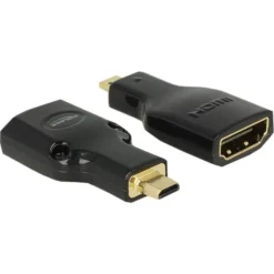 DeLOCK Micro HDMI-D Stecker > HDMI-A Buchse 4K, Adapter