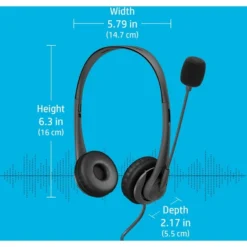 HP Stereo-USB-Headset G2 -Alternate Verkaufs-Shop HP Stereo USB Headset G2@@1786757 6