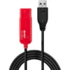 Lindy USB 2.0 Aktivverlängerungskabel Pro, USB-A Stecker > USB-A Buchse