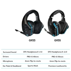 Logitech G935, Gaming-Headset -Alternate Verkaufs-Shop Logitech G935 Gaming Headset@@1513612 8