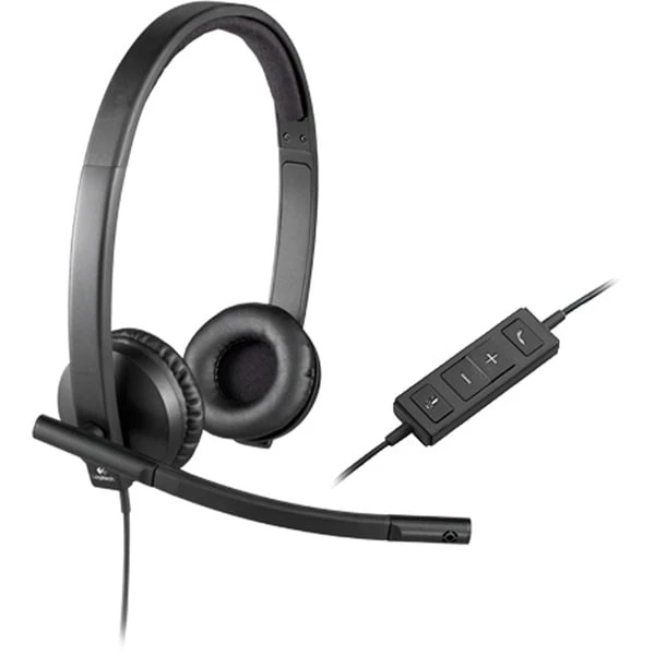 Logitech USB Stereo Headset H570e 1 Logitech USB Stereo Headset H570e
