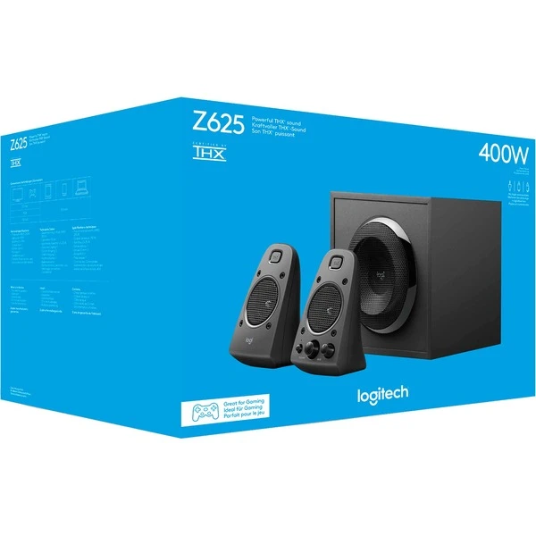 Logitech Z625 Powerful THX Sound 2.1, PC-Lautsprecher 5 Logitech Z625 Powerful THX Sound 2.1, PC-Lautsprecher – Bild 5