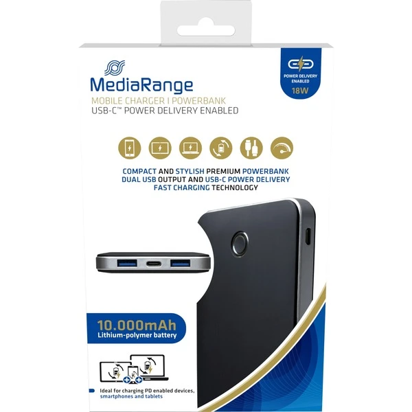 MediaRange Powerbank 10.000 MAh 3 MediaRange Powerbank 10.000 MAh – Bild 3