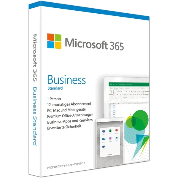 Microsoft 365 Business Standard Subscrip, Office-Software 1 Microsoft 365 Business Standard Subscrip, Office-Software
