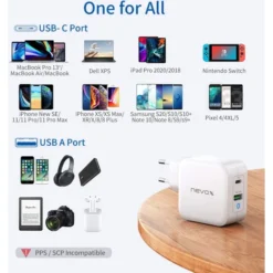 Nevox 65W USB - C Power Delivery (PD) + Q3.0, Ladegerät -Alternate Verkaufs-Shop Nevox 65W USB C Power Delivery PD Q3 0 Ladeger t@@1714307 4