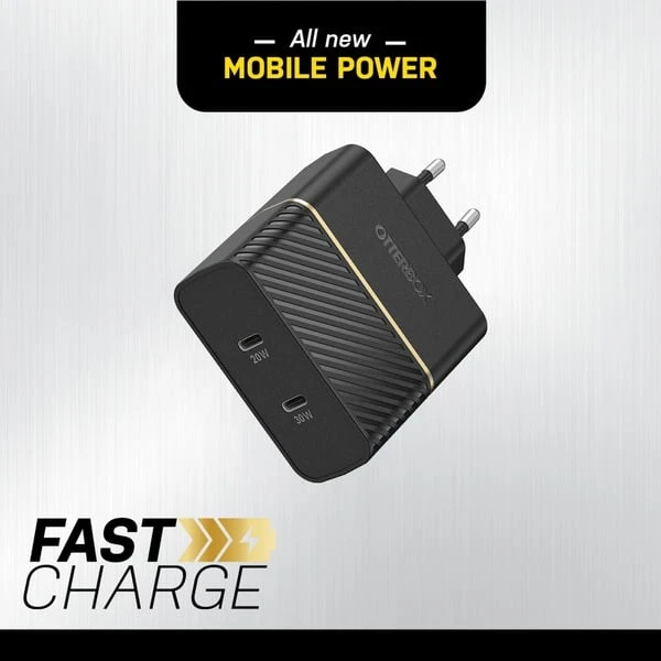 Otterbox USB-C Wand-Schnellladegerät, 50W Combined 9 Otterbox USB-C Wand-Schnellladegerät, 50W Combined – Bild 9