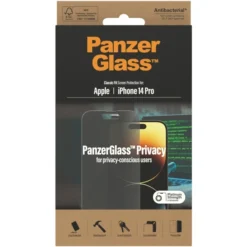 PanzerGlass Classic Fit Privacy Bildschirmschutz, Schutzfolie