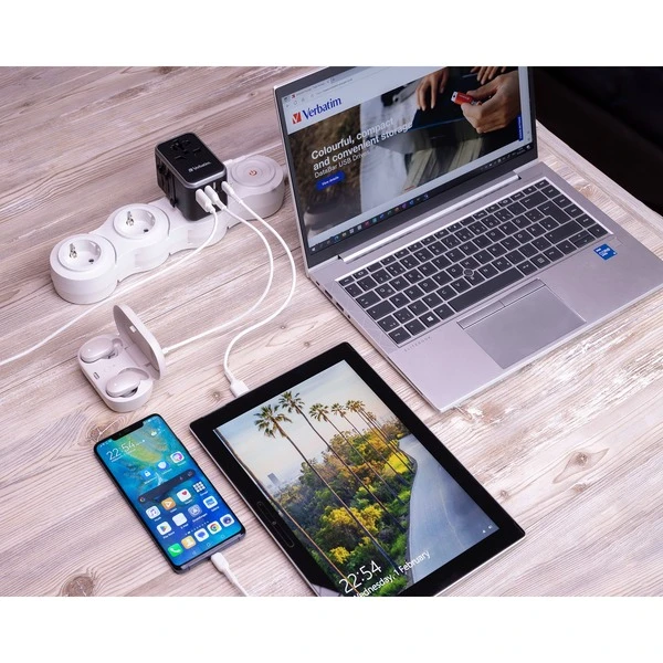 Verbatim Universal-Reiseadapter UTA-04, Reisestecker 6 Verbatim Universal-Reiseadapter UTA-04, Reisestecker – Bild 6