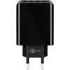 Goobay 4-fach USB-Ladegerät (30W) Schwarz