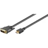 Goobay Adapterkabel DVI-D (Stecker) > HDMI (Stecker)