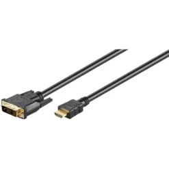 Goobay Adapterkabel DVI-D (Stecker) > HDMI (Stecker)