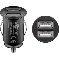 Goobay Dual-USB Auto Ladegerät Mit Zwei USB-Ports -Alternate Verkaufs-Shop goobay Dual USB Auto Ladeger t mit zwei USB Ports@@oczz3d 2