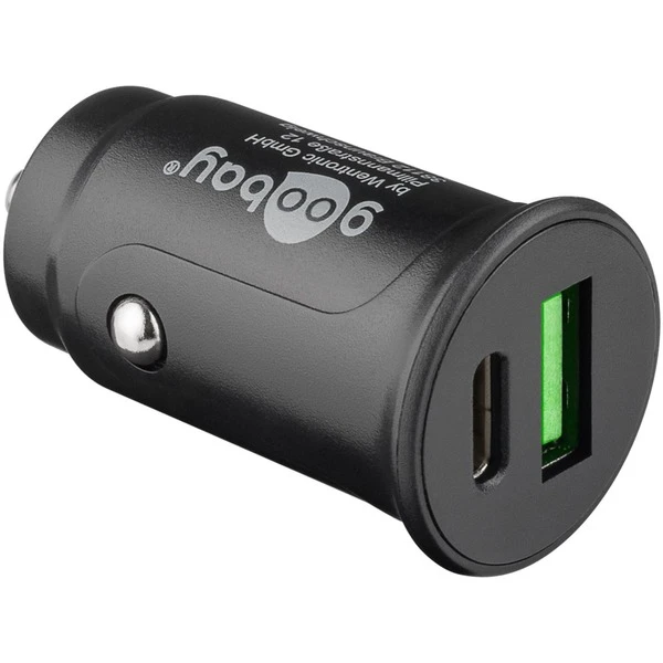Goobay Dual-USB Auto Schnellladegerät USB-C PD (Power Delivery) – Bild 3