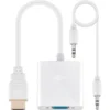Goobay HDMI > VGA Adapter, + 3,5mm Stereo