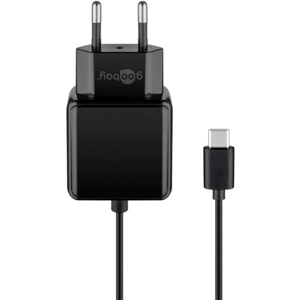 Goobay Ladegerät Mit 1,5m USB-C Anschlusskabel 3,0A (15W)