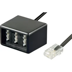 Goobay TAE Adapter RJ45 > 3x TAE N/F/F Bu
