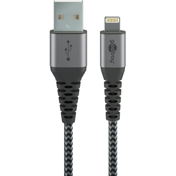 Goobay USB 2.0 Adapterkabel, USB-A Stecker > Lightning Stecker 1 Goobay USB 2.0 Adapterkabel, USB-A Stecker > Lightning Stecker