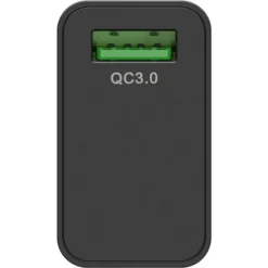 Goobay USB Schnellladegerät QC3.0 (18W) Schwarz -Alternate Verkaufs-Shop goobay USB Schnellladeger t QC3 0 18W schwarz@@1785261 2